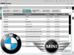 ISTA+D  Diagnostic software for BMW and MINI  (4.28.31)