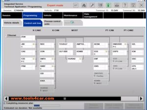 ISTA P programming and coding software specialized for BMW and MINI cars