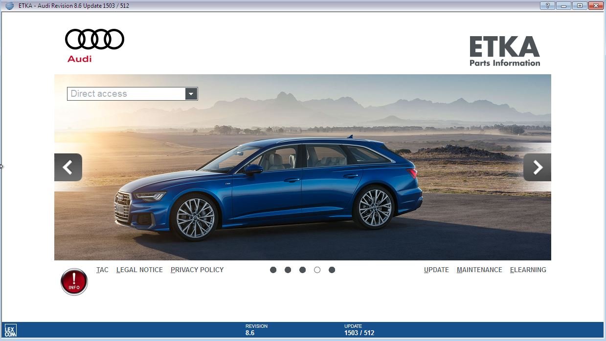 Etka 8.6 Audi