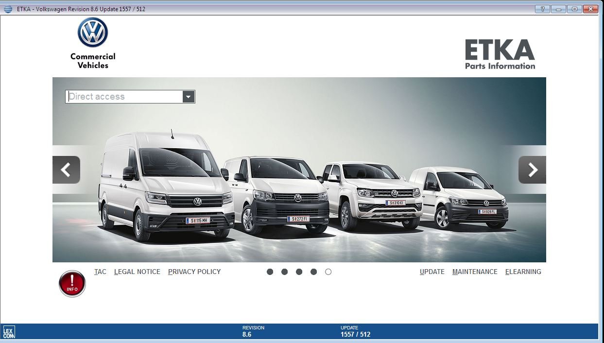 Etka 8.6 Comercial vehicles