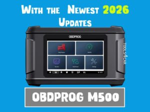 OBDPROG M500 Car Odometer Adjustment + Scan Tool