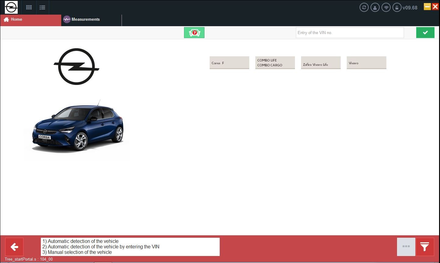 Diagbox 9.68 software