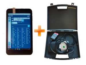 Diagnostic Tablet with a single board Delphi DS150e