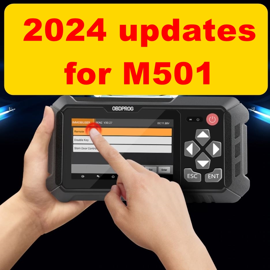 2024 updates for obdprog m501