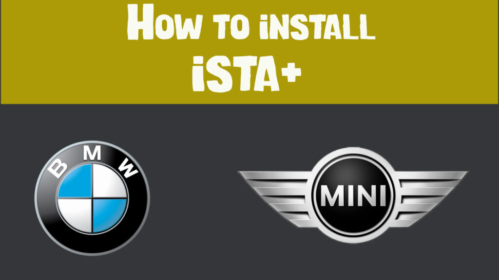 BMW How to install Ista