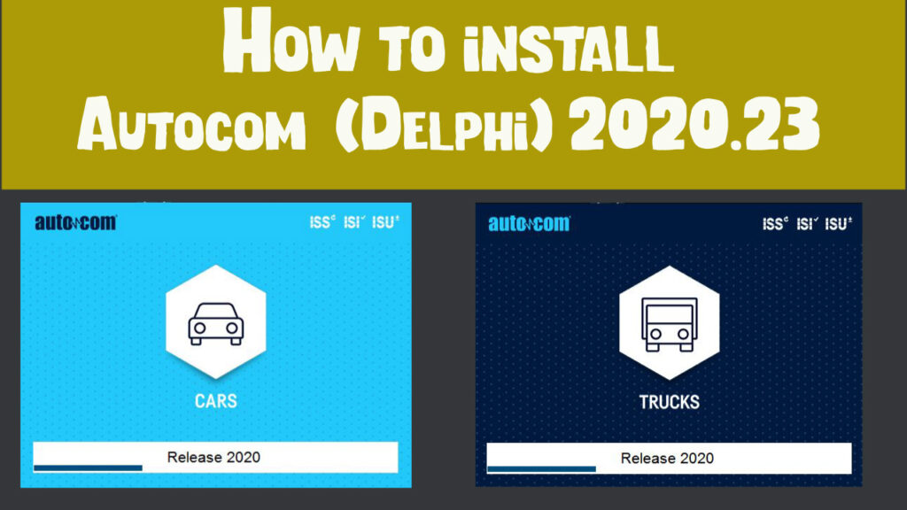 How to install Autocom 2020.23