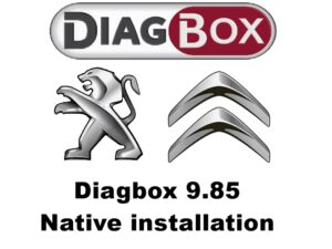 Diagbox 9.85 Native Windows version