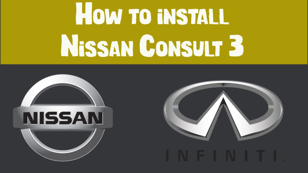 How to install Nissan Consult 3