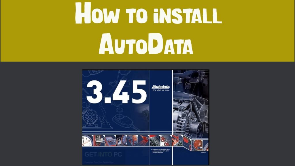 How to install Autodata