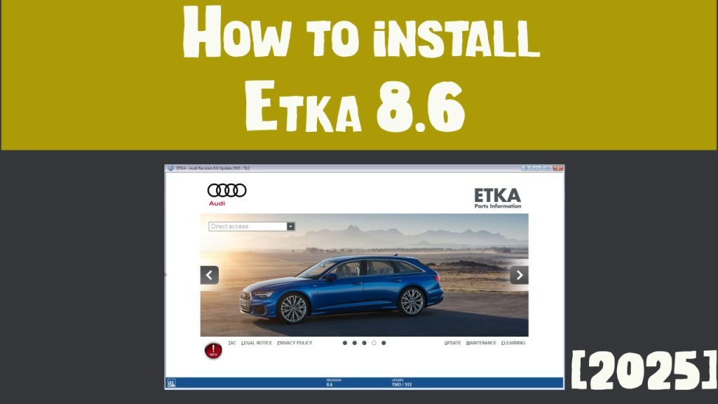 How to install Etka 8.6
