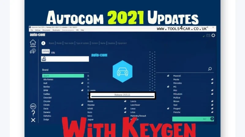 Autocom 2021.11 diagnostic software for cars and trucks – digital download