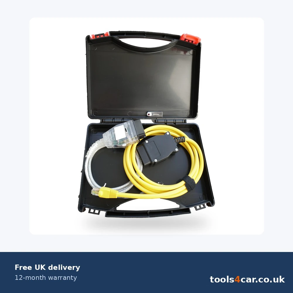 BMW K+DCAN and ENET diagnostic cables package with software