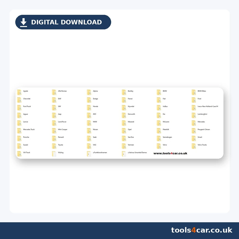 DAMOS files collection 2021 and 2020 ECU data – digital download