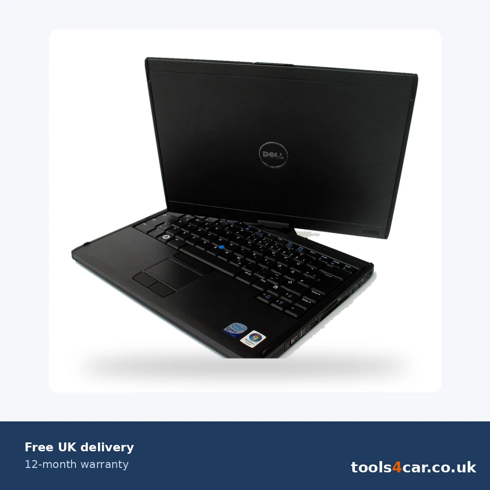 Dell diagnostic laptop with JLR Pro software