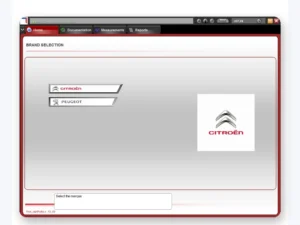 Diagbox 7.83 software