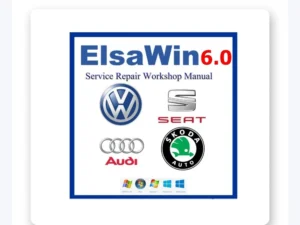 ELSAWIN 6.0 2017 Audi Volkswagen Seat Skoda Service Repair Manual WINDOWS FULL