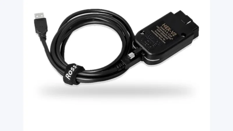 HEX V2 VAG-COM VCDS 25.3 USB diagnostic interface with ARM STM32F405 chip