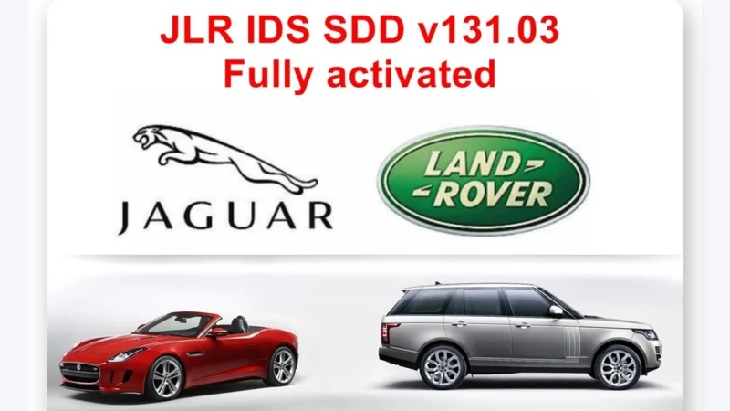 JLR IDS SDD V131.03 diagnostic software for Jaguar and Land Rover – digital download