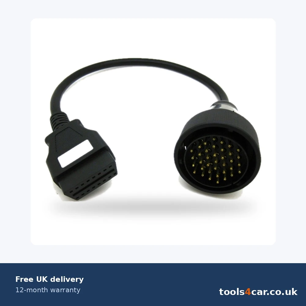 MAN 37-pin to OBD adapter for Delphi and Autocom