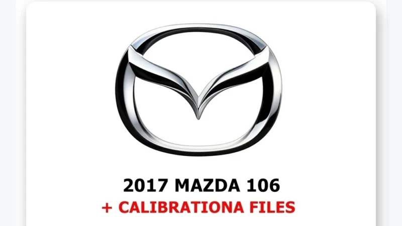 Mazda IDS V106.07 diagnostic software with calibration files – digital download