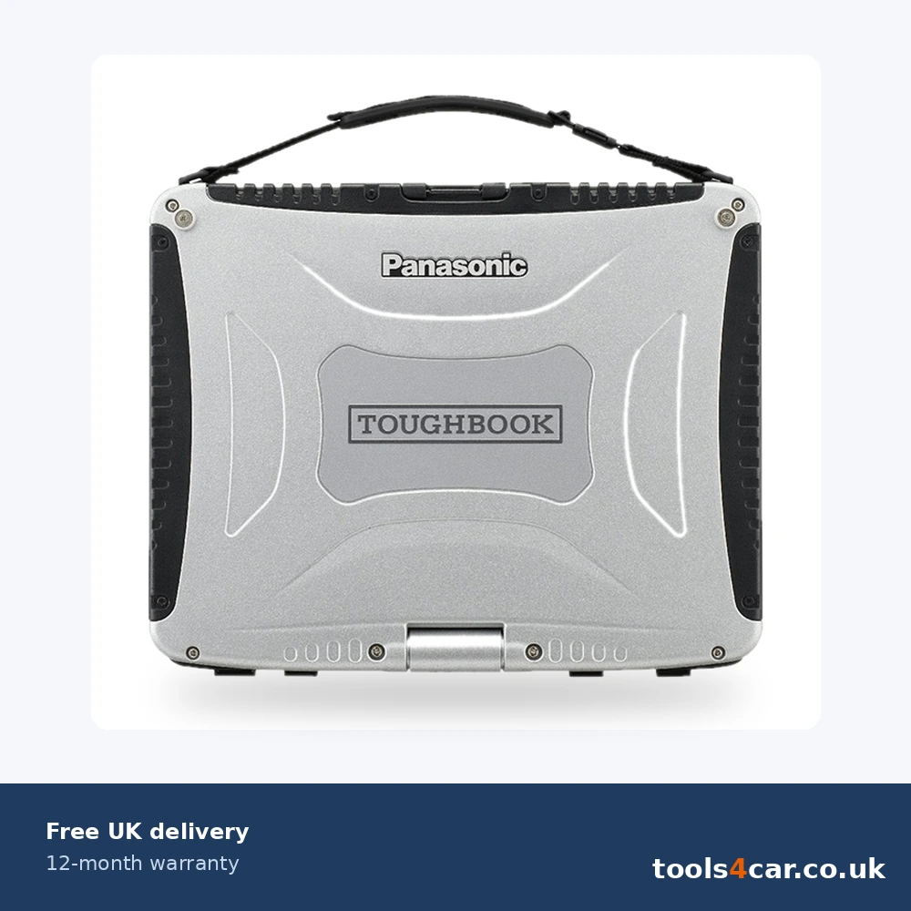Panasonic C19 diagnostic laptop with Delphi DS150