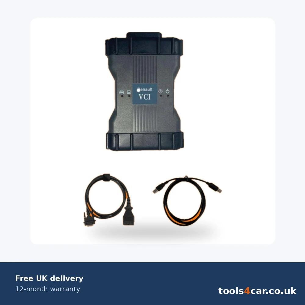 Renault and Nissan Can Clip V237 diagnostic interface with Nissan Consult 3